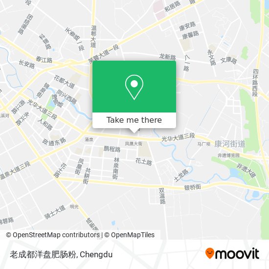 老成都洋盘肥肠粉 map