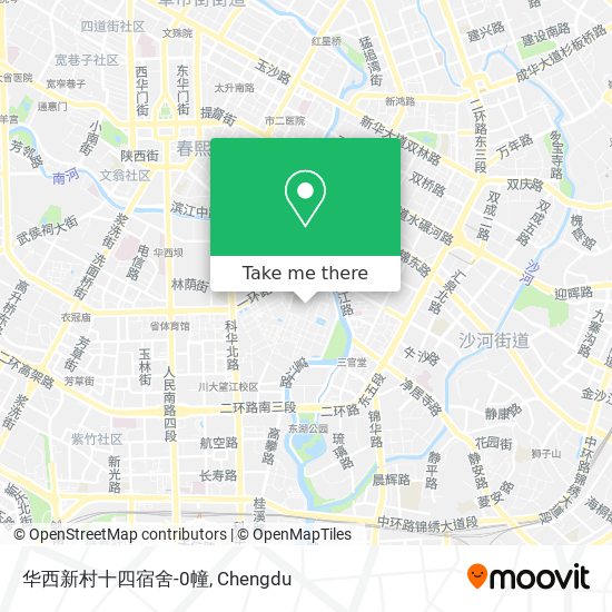 华西新村十四宿舍-0幢 map