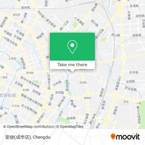 梨烧(成华店) map