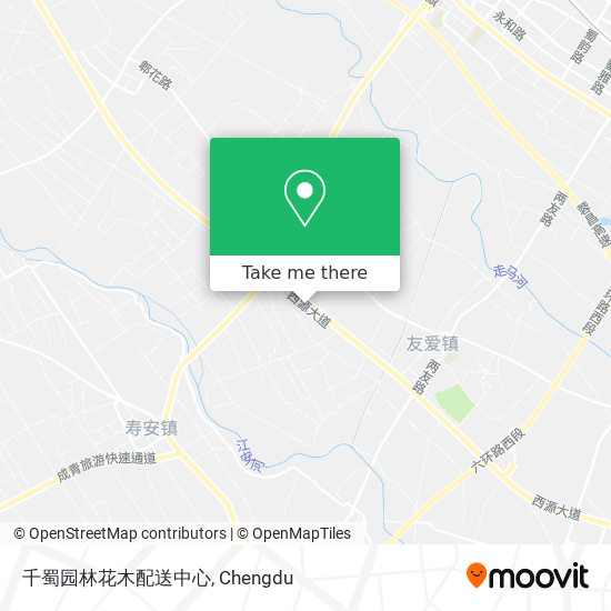 千蜀园林花木配送中心 map