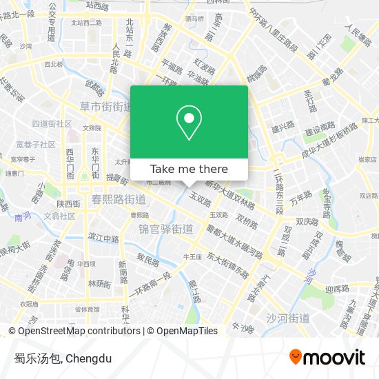蜀乐汤包 map