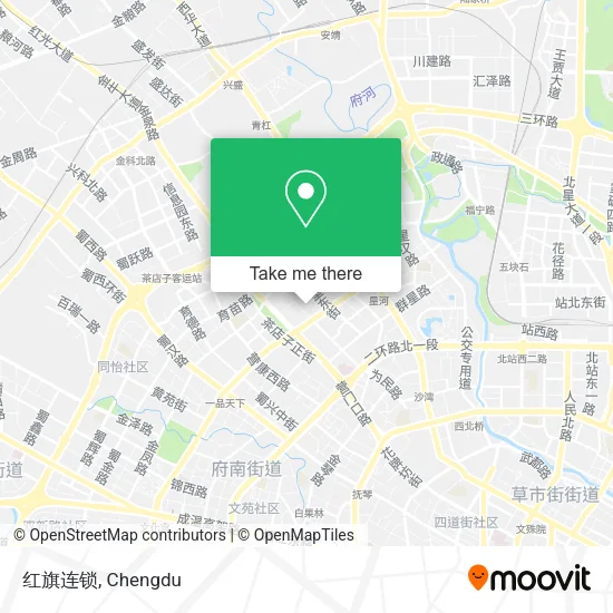 红旗连锁 map