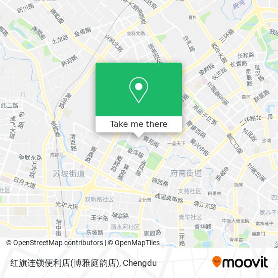 红旗连锁便利店(博雅庭韵店) map