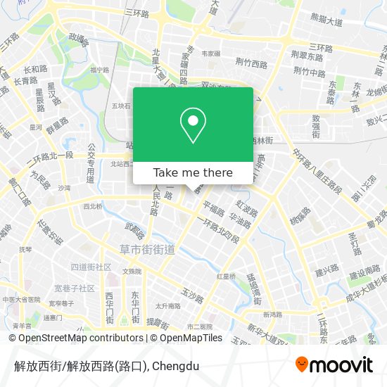 解放西街/解放西路(路口) map