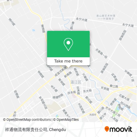 祥通物流有限责任公司 map