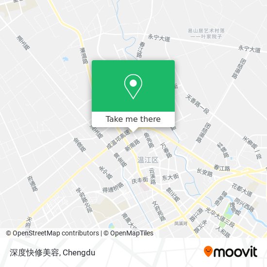 深度快修美容 map