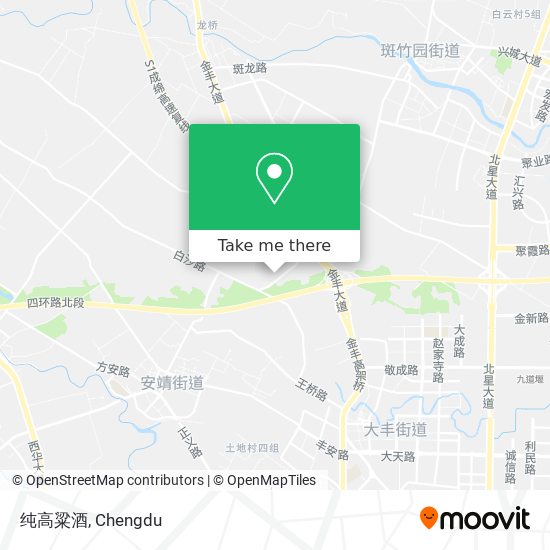 纯高粱酒 map