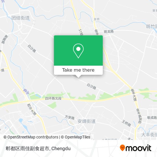 郫都区雨佳副食超市 map