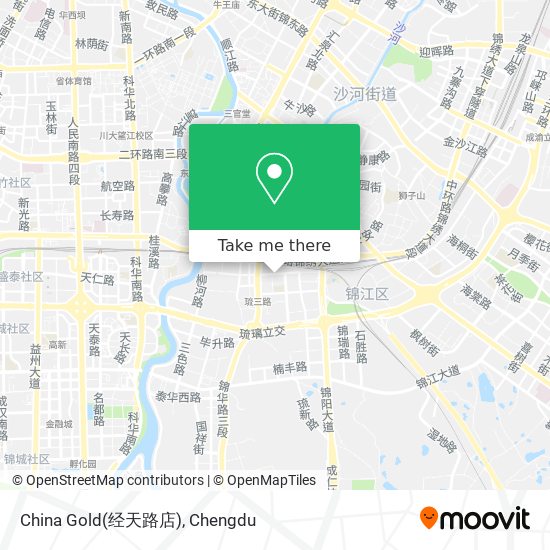 China Gold(经天路店) map