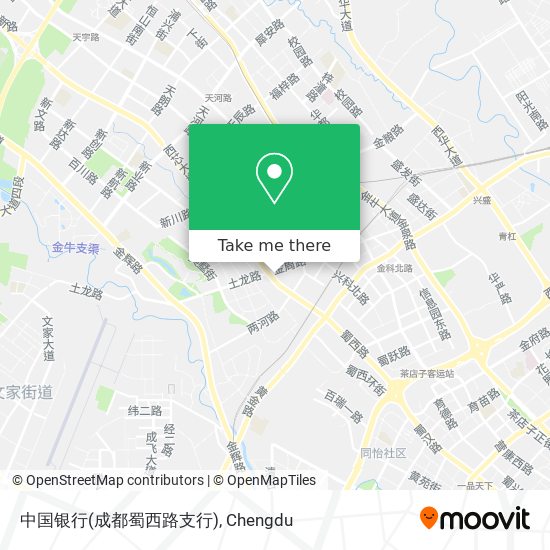 中国银行(成都蜀西路支行) map