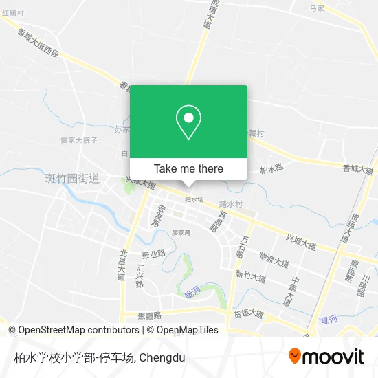 柏水学校小学部-停车场 map