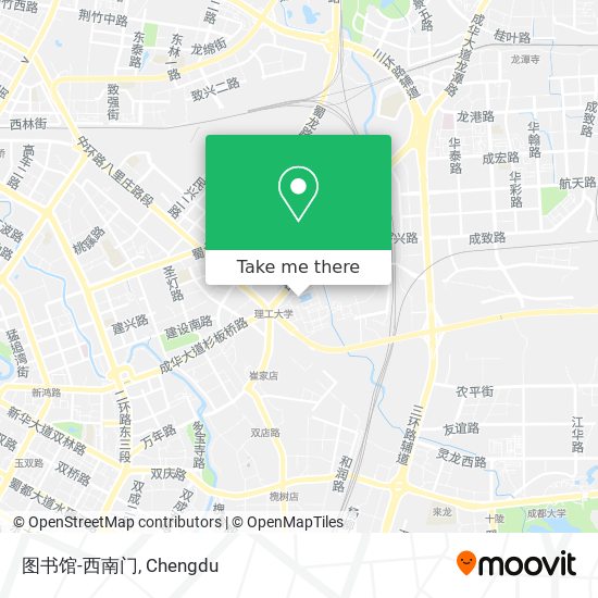 图书馆-西南门 map