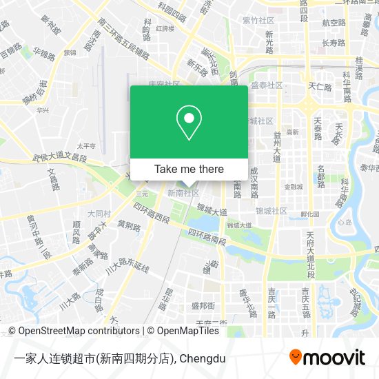 一家人连锁超市(新南四期分店) map
