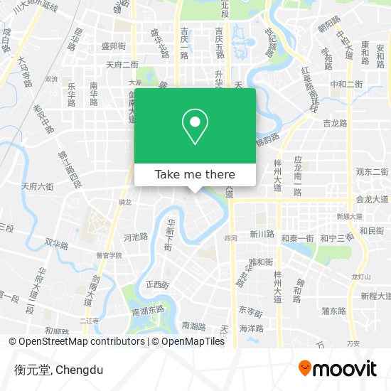 衡元堂 map