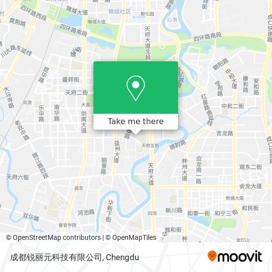 成都锐丽元科技有限公司 map