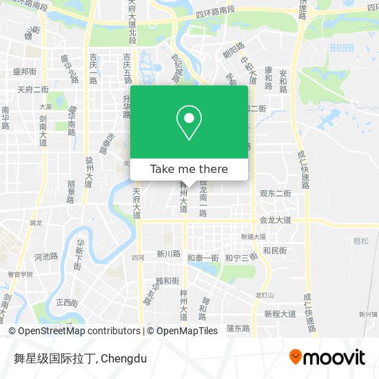 舞星级国际拉丁 map