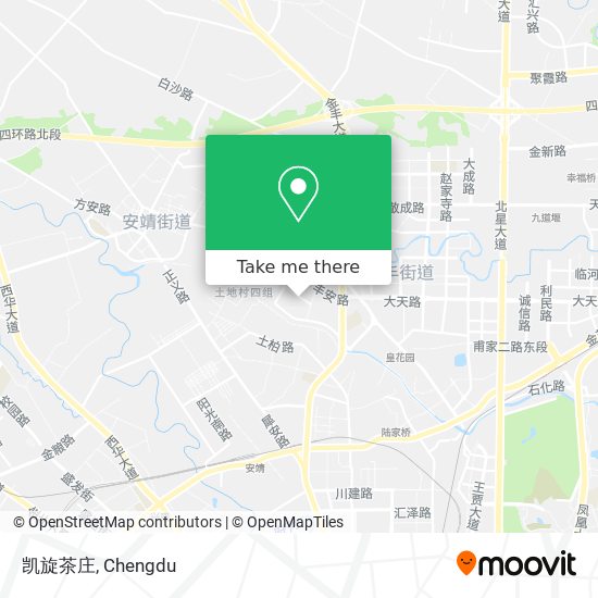 凯旋茶庄 map