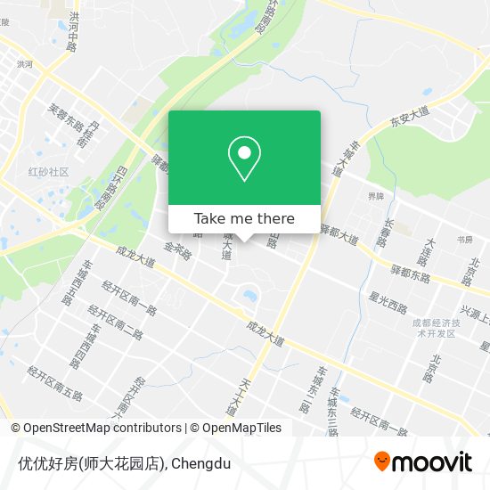优优好房(师大花园店) map