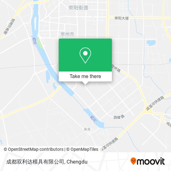 成都双利达模具有限公司 map