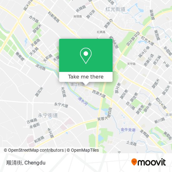 顺清街 map