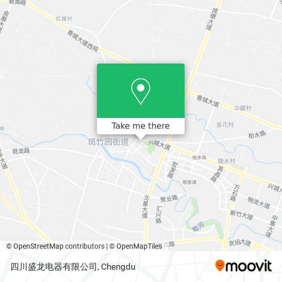 四川盛龙电器有限公司 map