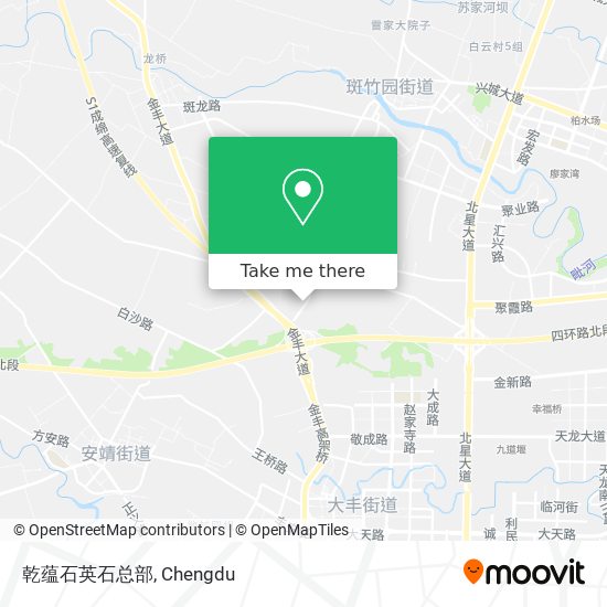 乾蕴石英石总部 map