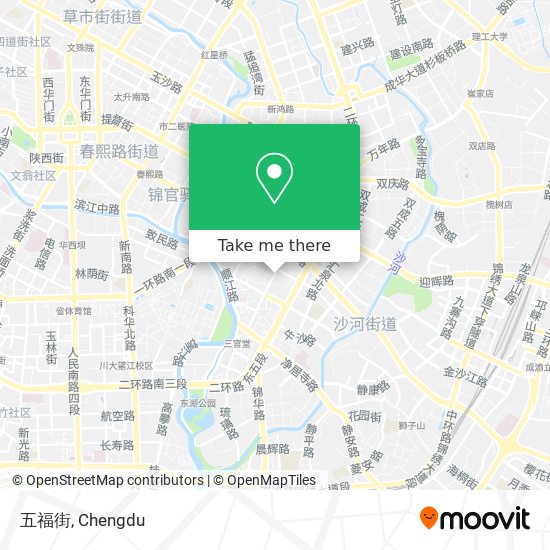 五福街 map