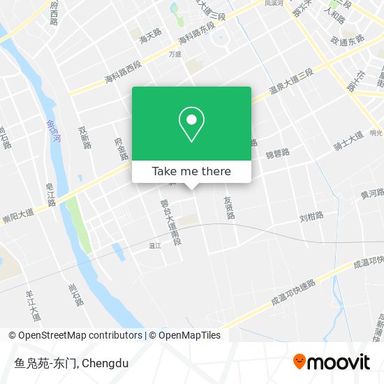 鱼凫苑-东门 map