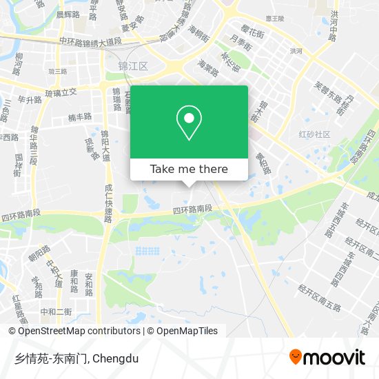 乡情苑-东南门 map