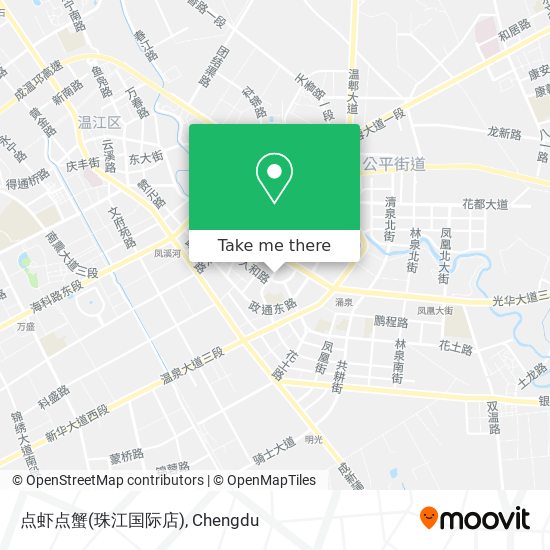 点虾点蟹(珠江国际店) map