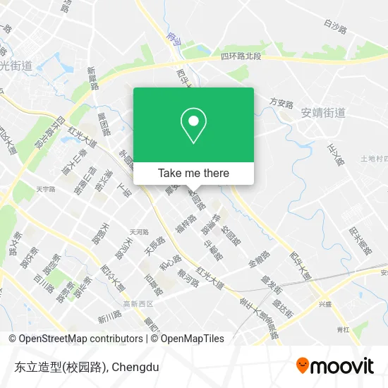 东立造型(校园路) map