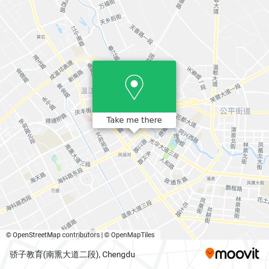 骄子教育(南熏大道二段) map