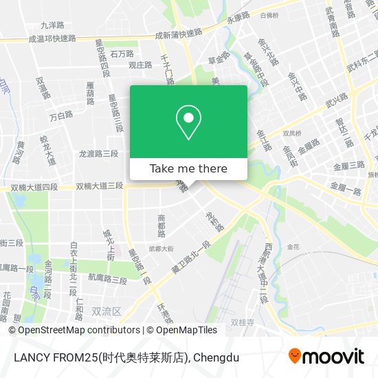 LANCY FROM25(时代奥特莱斯店) map