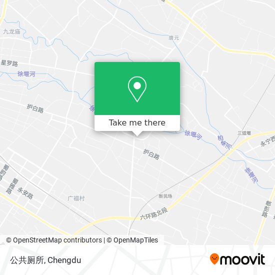 公共厕所 map