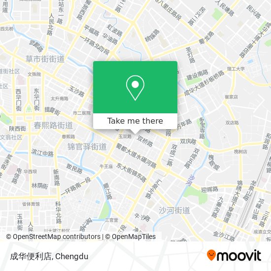 成华便利店 map