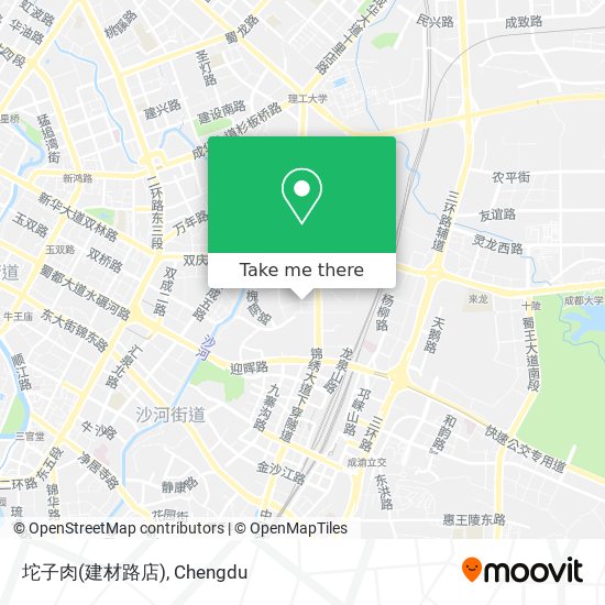 坨子肉(建材路店) map