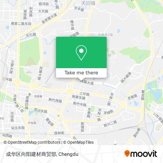 成华区向阳建材商贸部 map