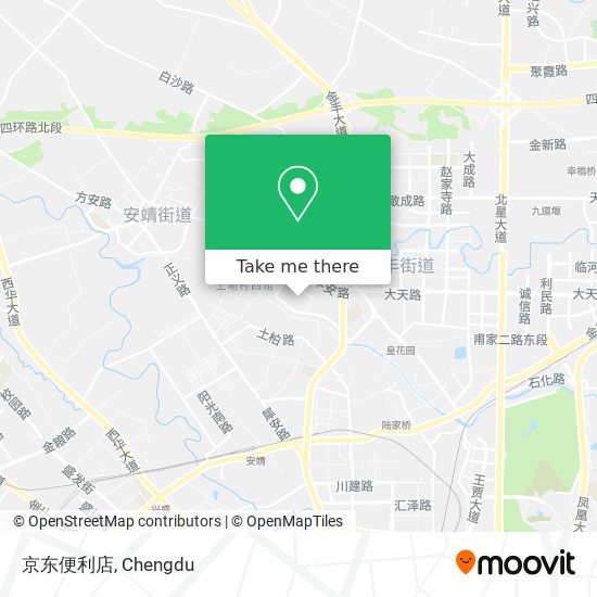 京东便利店 map