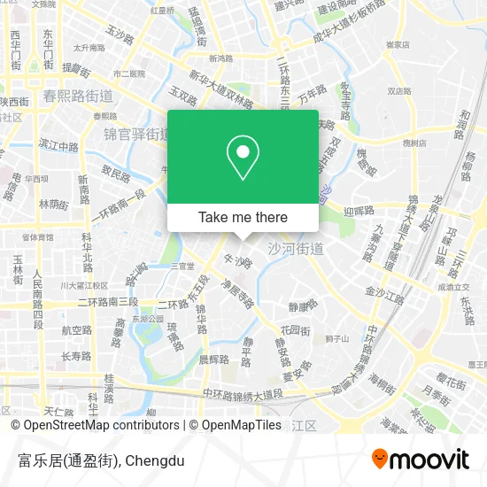 富乐居(通盈街) map