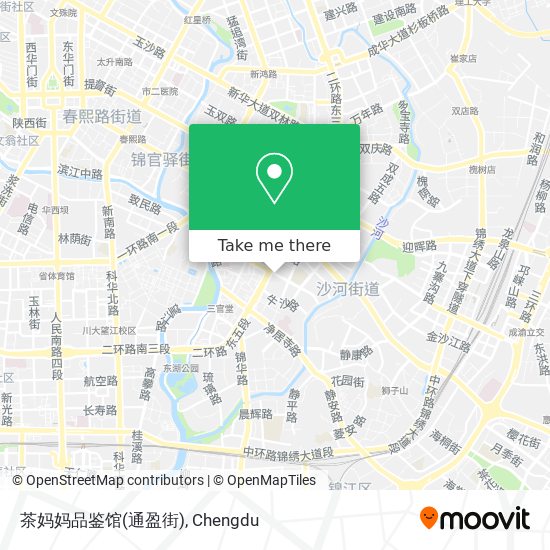 茶妈妈品鉴馆(通盈街) map