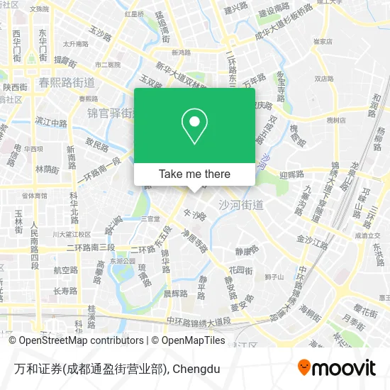 万和证券(成都通盈街营业部) map