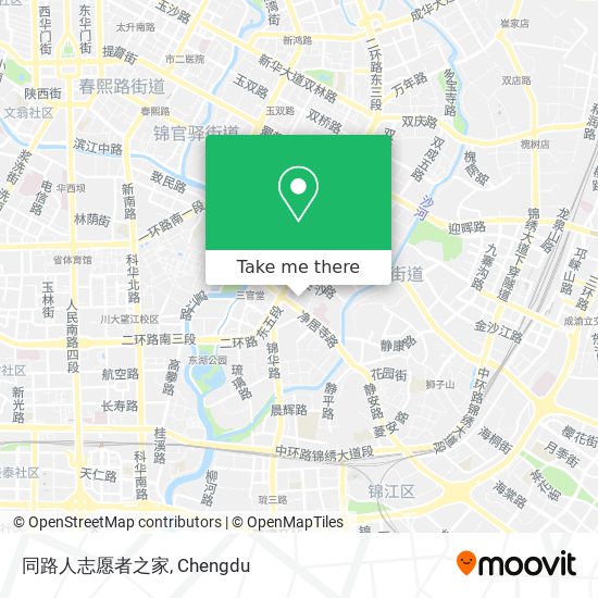 同路人志愿者之家 map