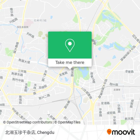 北湖玉珍干杂店 map