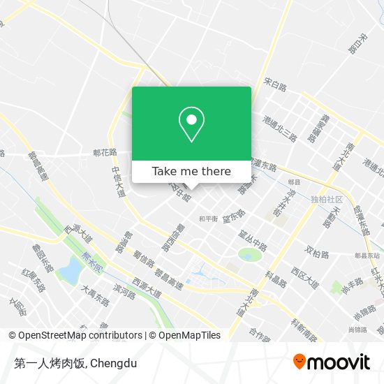 第一人烤肉饭 map