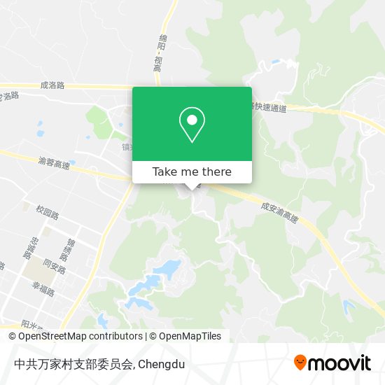 中共万家村支部委员会 map
