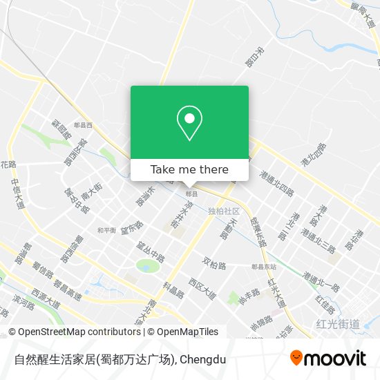 自然醒生活家居(蜀都万达广场) map