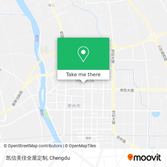 凯信美佳全屋定制 map