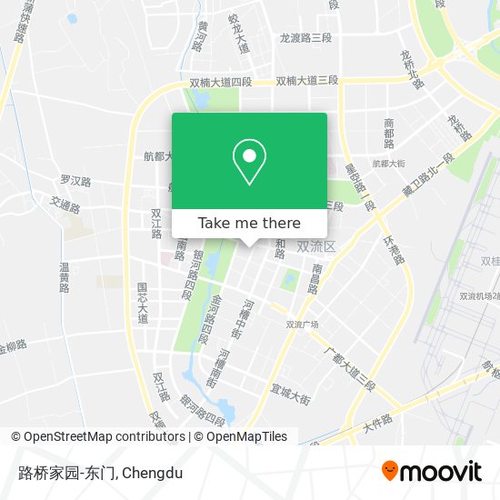 路桥家园-东门 map