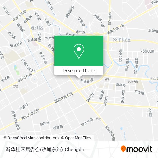 新华社区居委会(政通东路) map