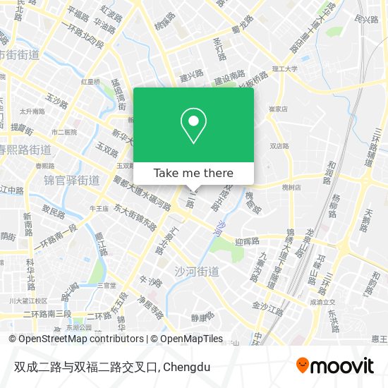 双成二路与双福二路交叉口 map